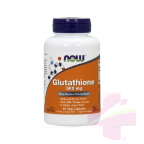 NOW GLUTATHIONE 500MG *60CAPS